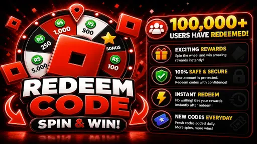 Скриншот 1 — Redeem Code Roblox