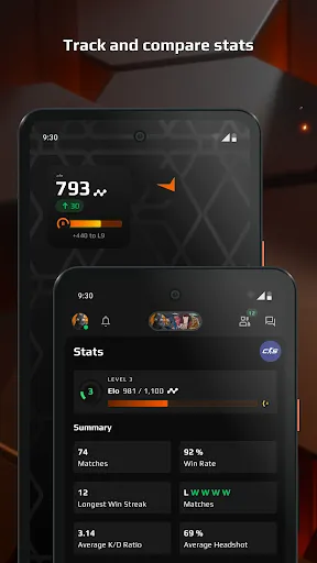 Скриншот 3 — FACEIT: CS2 Command Centre