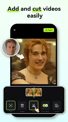 Скриншот 3 — FaceSwapper Lite: AI Face Swap
