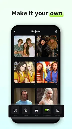 Скриншот 5 — FaceSwapper Lite: AI Face Swap
