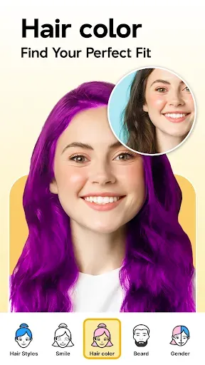 Скриншот 3 — FacePlus: AI Face Editor