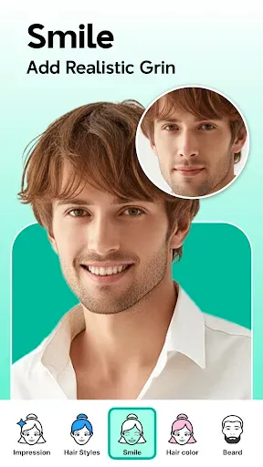 Скриншот 4 — FacePlus: AI Face Editor