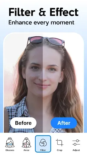 Скриншот 5 — FacePlus: AI Face Editor