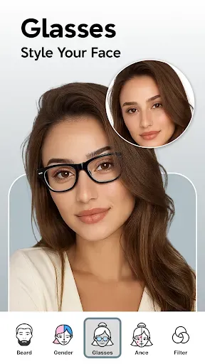 Скриншот 6 — FacePlus: AI Face Editor