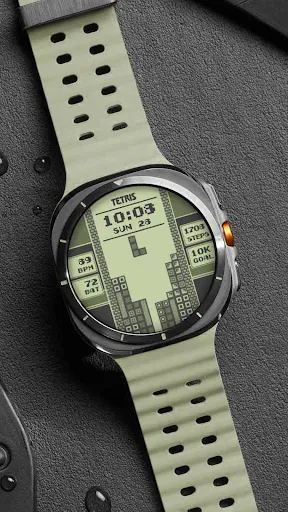 Скриншот 1 — Tetris™ 1989 SE Watch Face