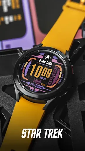 Скриншот 2 — Star Trek LCARS SE Watch Face