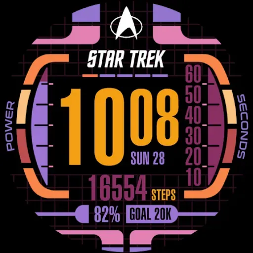 Скриншот 5 — Star Trek LCARS SE Watch Face
