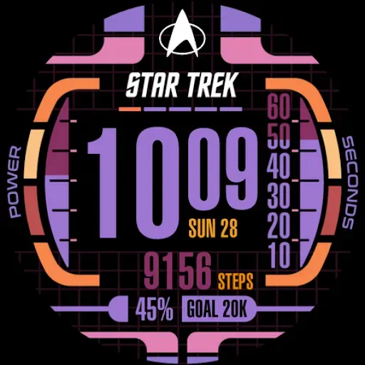 Скриншот 6 — Star Trek LCARS SE Watch Face