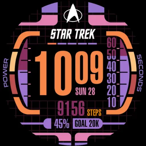 Скриншот 7 — Star Trek LCARS SE Watch Face