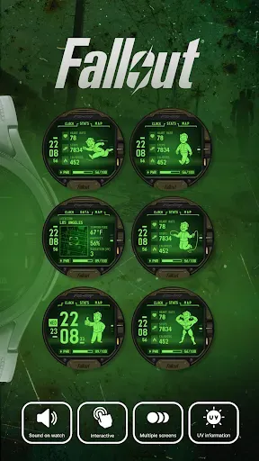 Скриншот 2 — Fallout Pip-Boy Watch Face