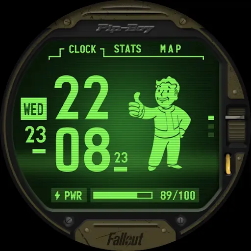 Скриншот 3 — Fallout Pip-Boy Watch Face