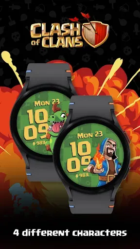 Скриншот 1 — Battle Watch Face