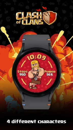 Скриншот 2 — Clash Legends Watch Face
