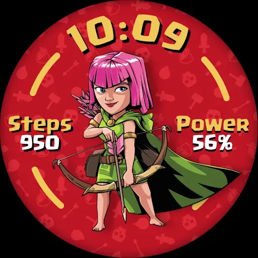 Скриншот 7 — Clash Legends Watch Face