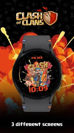 Скриншот 2 — Clash of Clans Watch Faces