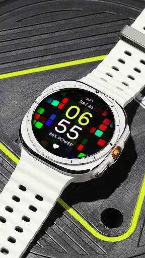 Скриншот 2 — Disco Pop Colors Watch Face