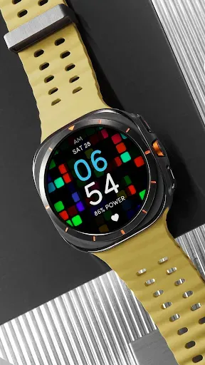 Скриншот 3 — Disco Pop Colors Watch Face
