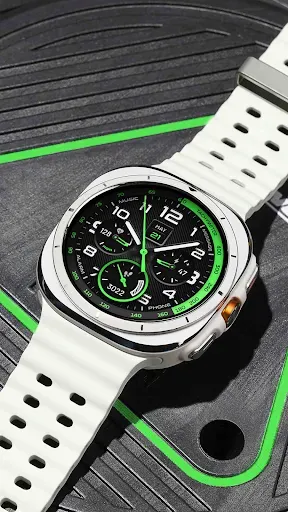 Скриншот 2 — High Sports Analog Watch Face