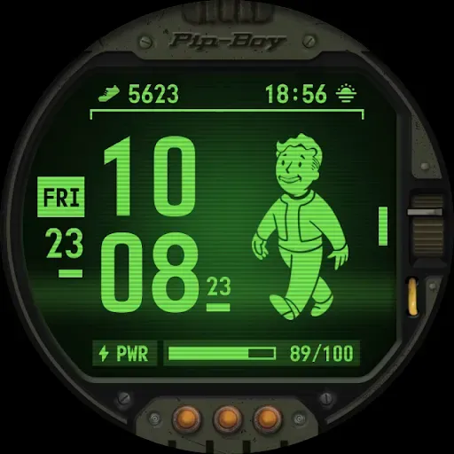 Скриншот 6 — Fallout Pip-Boy SE Watch Face