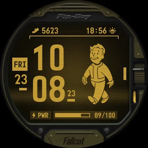 Скриншот 7 — Fallout Pip-Boy SE Watch Face