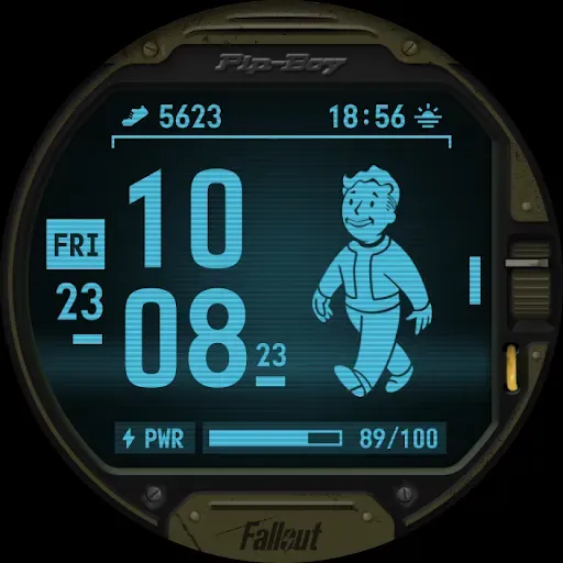 Скриншот 8 — Fallout Pip-Boy SE Watch Face