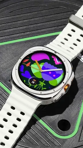 Скриншот 2 — RZ Spring Flowers Watch Face