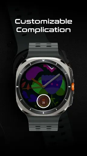 Скриншот 4 — RZ Spring Flowers Watch Face