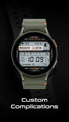 Скриншот 4 — ULTRA Digital Retro watch face