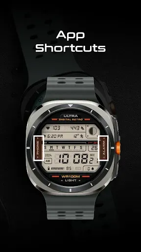 Скриншот 6 — ULTRA Digital Retro watch face