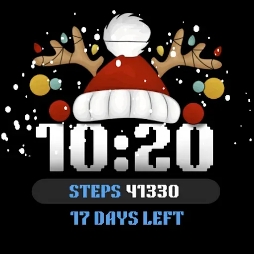 Скриншот 5 — Christmas Countdown Watch Face