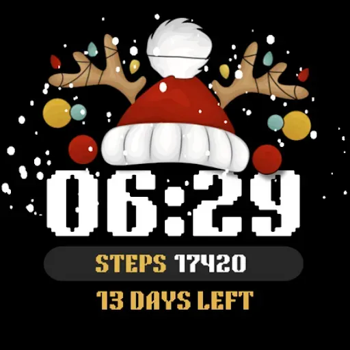 Скриншот 6 — Christmas Countdown Watch Face