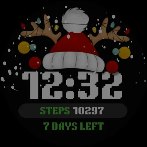 Скриншот 7 — Christmas Countdown Watch Face