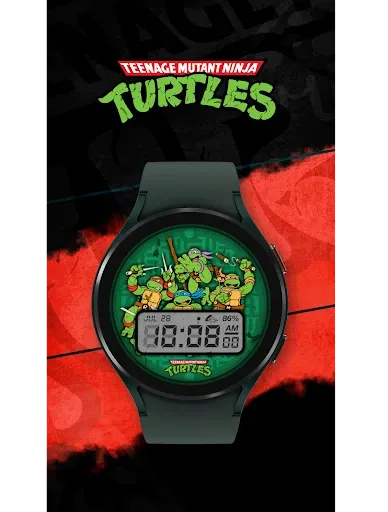 Скриншот 2 — TMNT - Cowabunga SE Watch Face