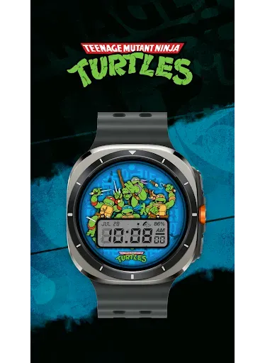 Скриншот 3 — TMNT - Cowabunga SE Watch Face