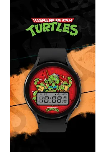 Скриншот 4 — TMNT - Cowabunga SE Watch Face