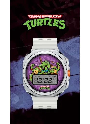 Скриншот 5 — TMNT - Cowabunga SE Watch Face