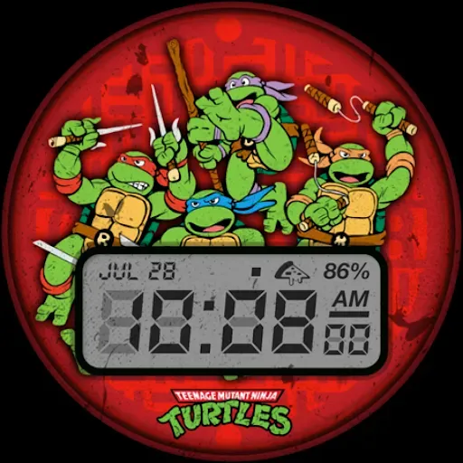 Скриншот 7 — TMNT - Cowabunga SE Watch Face