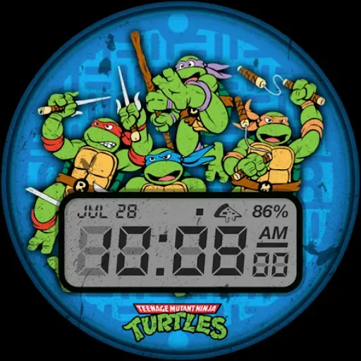 Скриншот 8 — TMNT - Cowabunga SE Watch Face