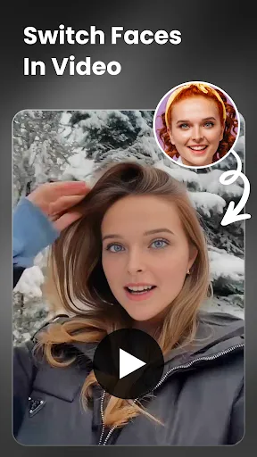 Скриншот 1 — Face Swap - AI Photo Editor