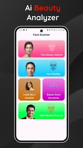Скриншот 1 — Face AI Beauty Analyzer