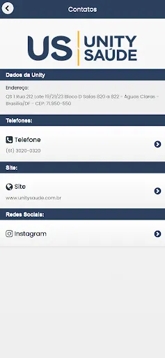 Скриншот 5 — Unity Saúde