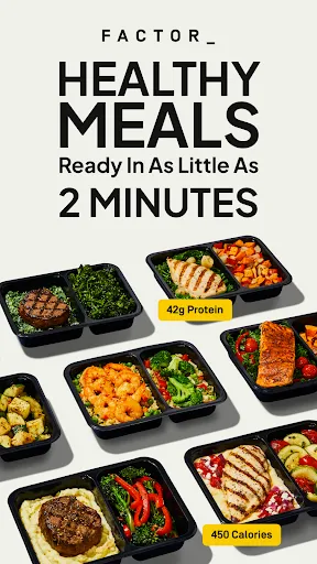 Скриншот 1 — Factor_ Prepared Meal Delivery