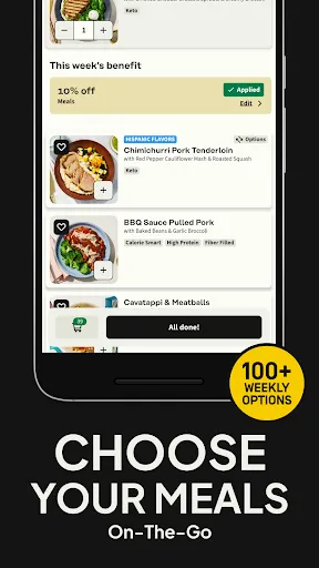 Скриншот 2 — Factor_ Prepared Meal Delivery