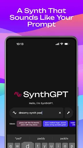 Скриншот 3 — SynthGPT - AI Piano App