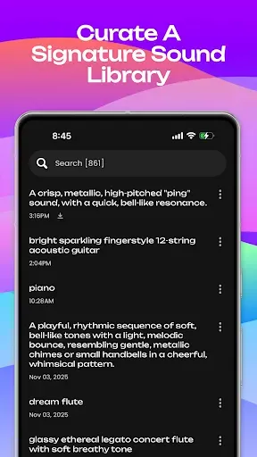 Скриншот 4 — SynthGPT - AI Piano App