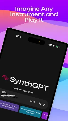 Скриншот 6 — SynthGPT - AI Piano App