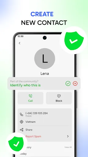 Скриншот 5 — Smart Caller ID - Call Blocker