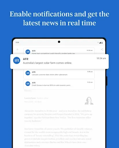 Скриншот 8 — Australian Financial Review