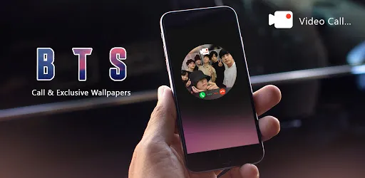Скриншот 1 — BTS - Fake Video Call Prank