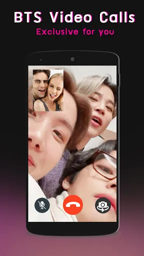 Скриншот 2 — BTS - Fake Video Call Prank